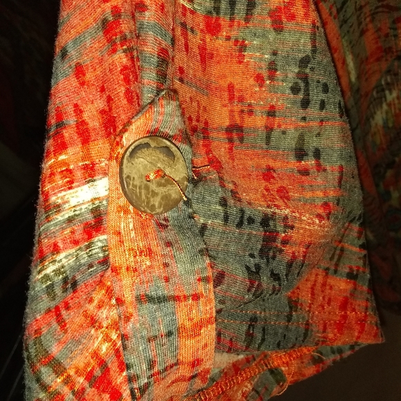 Multi color shrug/cardigan - Picture 9 of 11